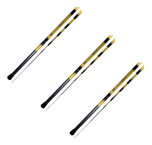 3un Varas Pesca Telescopica Bamboo 3006 3,00m Marine Sports