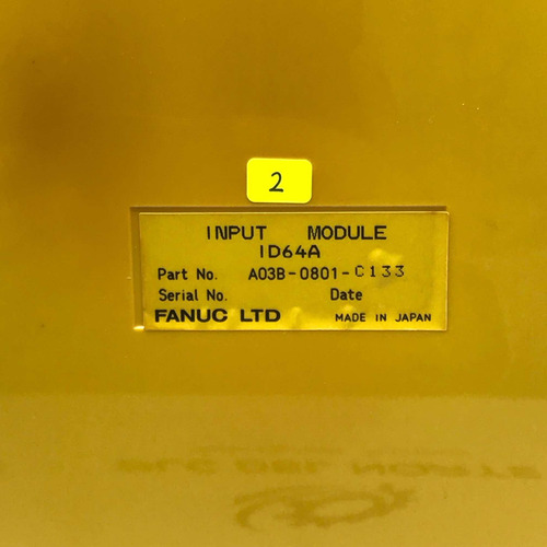 Fanuc A03b-0801-c133 Modulo De Entradas Idc64a 2 (Usado)