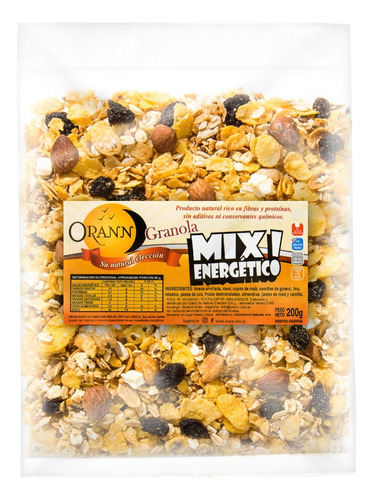 Orann Granola Mix Energético X 2kg