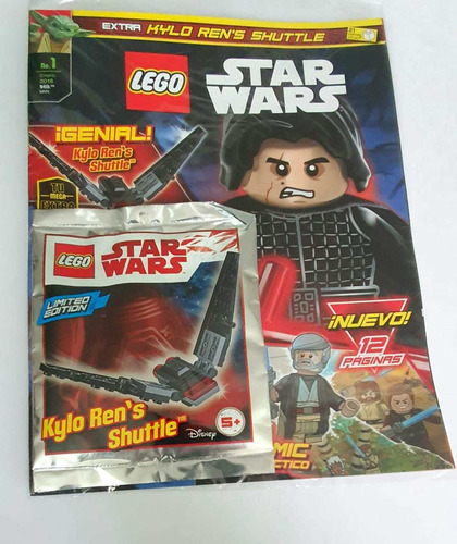 Revista Lego Star Wars Vol. 1 Kylo Ren