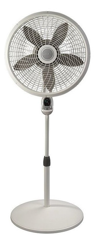 Ventilador De Pie Lasko 1885, Control Remoto 5 Aspas, 18 Color de la estructura Blanco Diámetro 18 " Material de las aspas Plástico