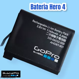 Gopro Batería Original Para Hero 4 Silver Y Black