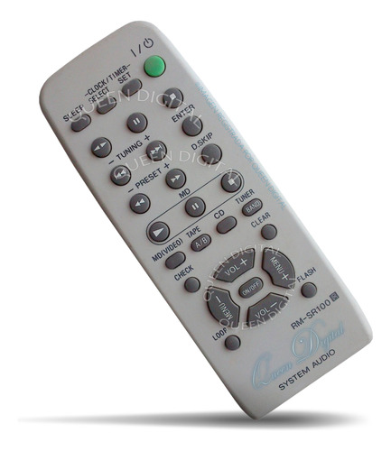 Control Remoto Para Sony Rm-sr100 Mhc-rg330 Mhc-bx9 Bx7 Bx5