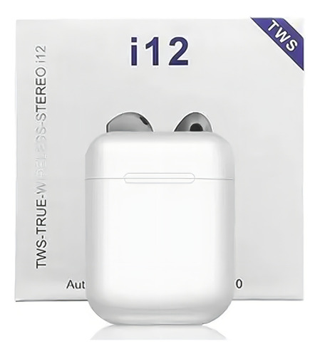Fone De Ouvido Bluetooth I12 Tws Branco Lehmox - I12