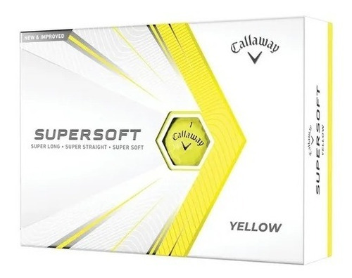 Pelotas Callaway Supersoft Yellow X 12 Buke Golf