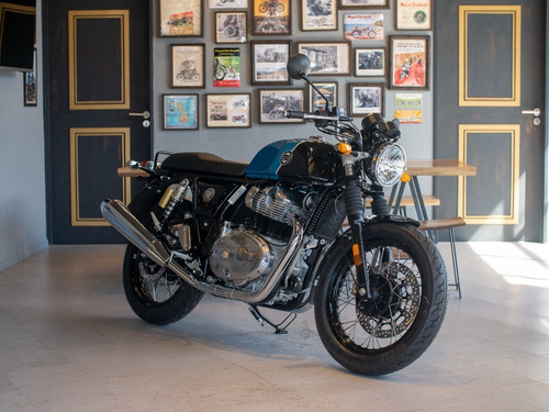 Imagen 6 de 25 de Royal Enfield Continental Gt 650 Azul Reserva Disponible