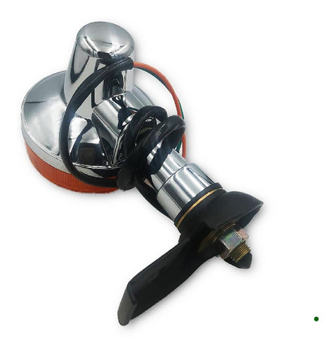 Imagen 3 de 3 de Luz De Cruce Con Base Trasero Izquierdo Gn125 Suzuki Moto