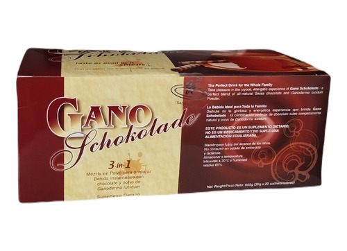 Gano Chocolate Schokolade - g a $242