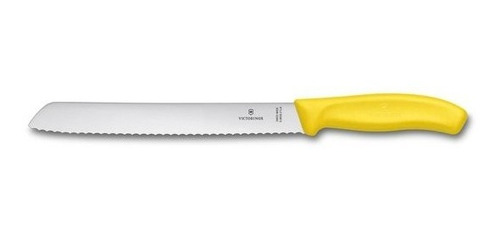 Cuchillo Para Pan Marca Victorinox Amarillo