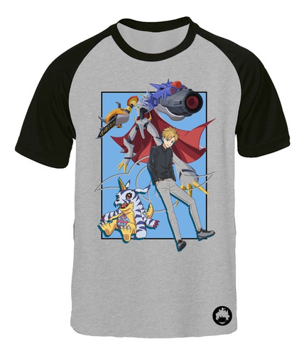 Remera Camiseta Manga Anime Digimon Matt Y Gabumon- Nika.mvd