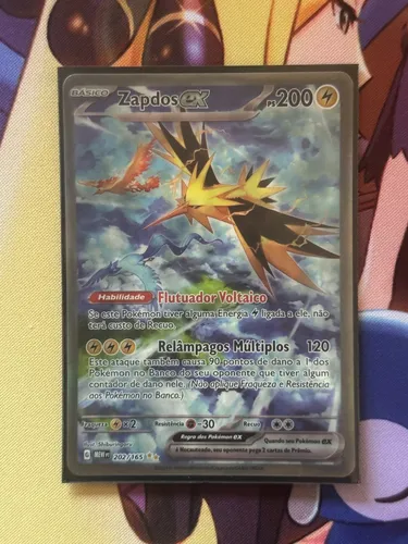 Zapdos Ex (202/165) Nm | MercadoLivre