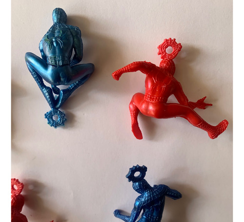 Pack 5 Antiguas Mini Figuras Coleccionables Spiderman (Usado)