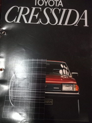 Folleto Toyota Cresssida Publicidad Años 80 Folleto Agencia (Usado)