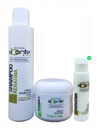 Kit Keratina Labonté Shampoo + Keratina + Vitamina E