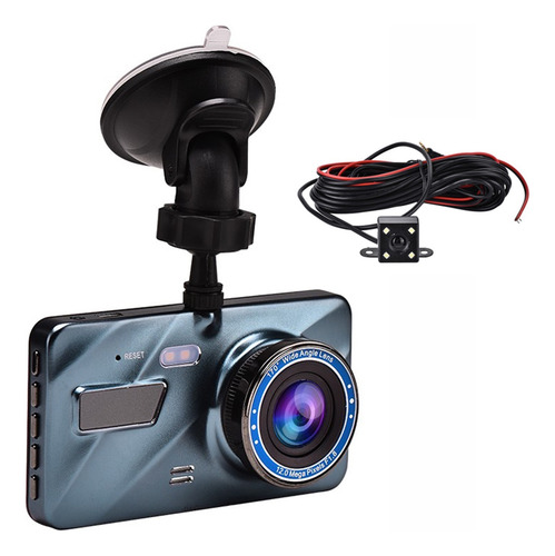 Coche Dvr Dash Camera Vista Posterior Lente Dual Dash Cam