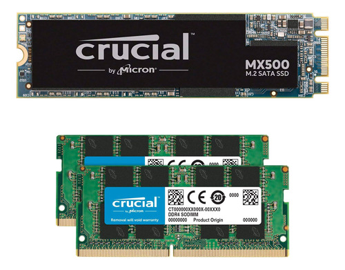 Memoria Ssd Sata Gb Crucial Para Portatil