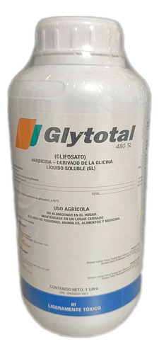 Glytotal 1 Litro Herbicida Mismo Glyfosan