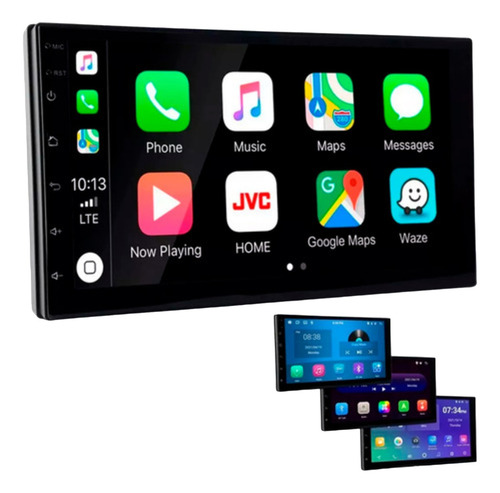 Multimidia H-tech Ht-7225ca 7 Pol Qled Android 2gb + 64gb