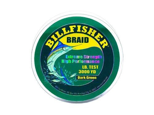 Pesca Nylon 50 Lb 3000 Yd Billfisher Braid Por 10 Metros