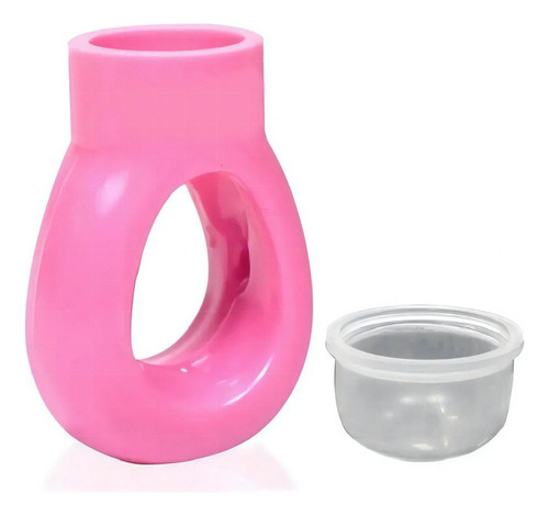 Kit Rosa Sobrancelha Henna Menela Com Palito Anel Paquímetro Cor Loiro Escuro