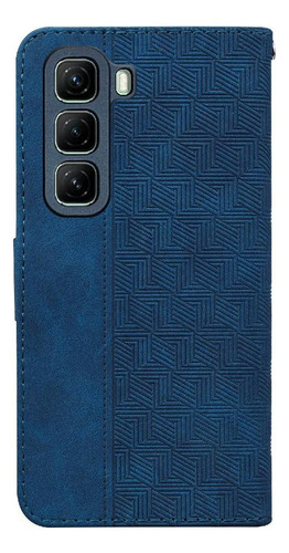 Carcasa Abatible For Infinix Hot 50 5g Cartera Geométrica
