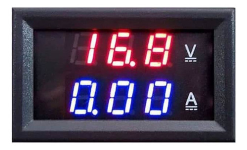 5pz Voltímetro 100v Amperímetro 10a Dc Display Digital