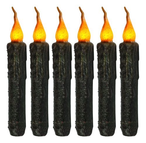 Aulaygo Velas Cnicas De Cera Real De Halloween, Vintage, 6 U