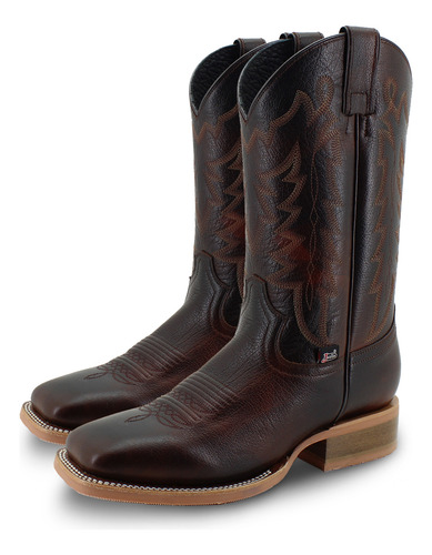 Botas Vaqueras Justin Hombre Soft Cherokee Jb5482