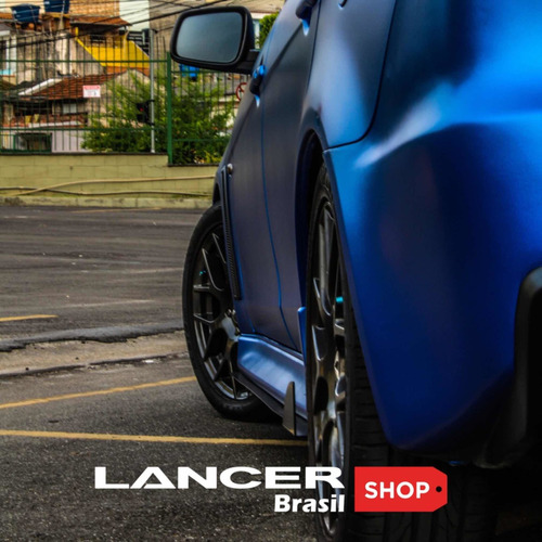 Imagem 2 de 10 de Par De Saia Lateral Em Alumínio Mitsubishi Lancer Shop Br