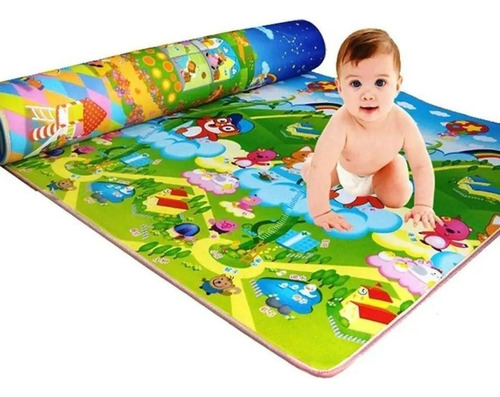 Tapete De Atividades Infantil 90x120cm - Estampas Variadas