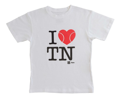 Playera Tenis Unisex Baxu - I Love Tennis