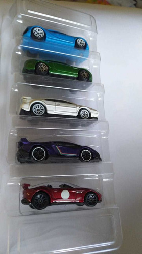 Hot Wheels 5 Pack Bugatti Lamborghini Lotus Jaguar