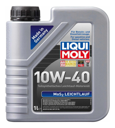 Liqui Moly 10w40 Semisintético 1lts