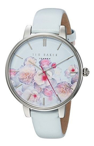 Reloj Casual De Acero Inoxidable Y Cuero De Cuarzo Ted Baker