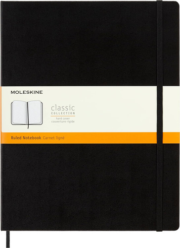 Cuaderno Clásico, Tapa Dura, Xxl (8,5  X 11 ) Rayado/r...