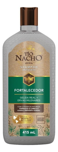 Kit C/ 4 Tio Nacho Shampoo Antiqueda Ervas Milenares 415ml