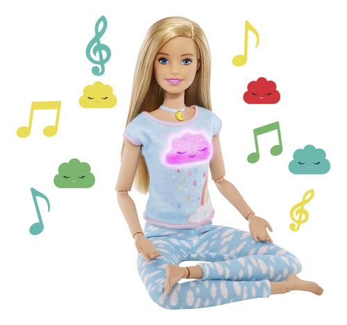 Barbie Fashionista Muñeca Medita Conmigo