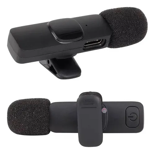 Micrófono K8 Inalámbrico Recargable Celular iPhone-tipo C