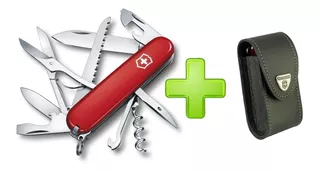 Cortaplumas Victorinox Huntsman Rojo 15 Usos 1.3713 + Funda