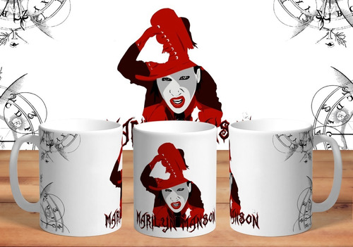 Taza De Plastico Marilyn Manson