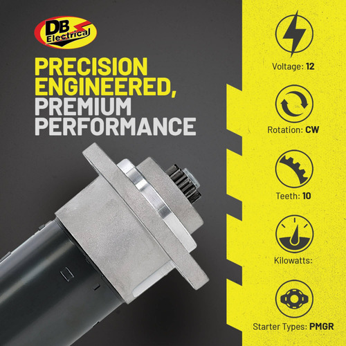 Arrancador 12 V Cw 10 Dientes Compatible Con John Deere