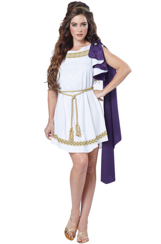 Disfraz De Toga Griega Para Mujer Talla: S Halloween