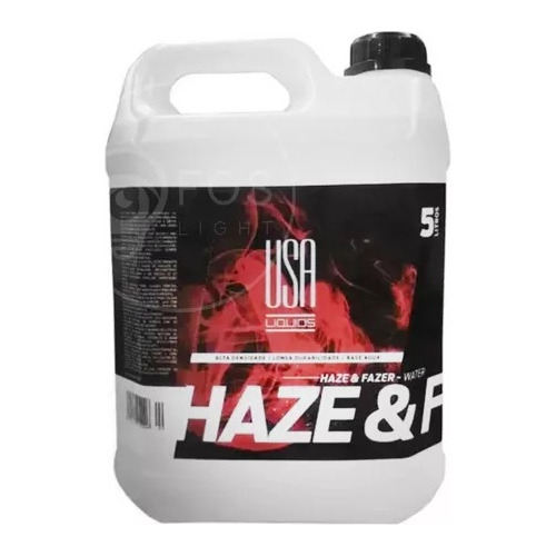 Liquido Para Maquina De Niebla Usa Liquids Haze & Fazer Agua