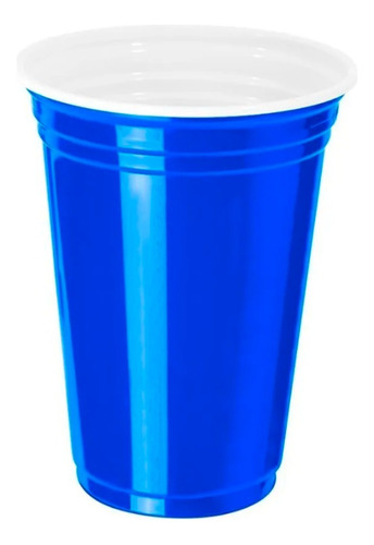 Vaso Americano Rojo Pong 300ml X 100 Unidades Copobras