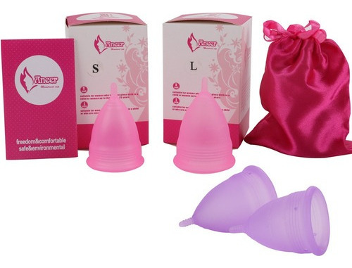 Copa Menstrual Reutilizable + Vaso Esterilizador De Regalo