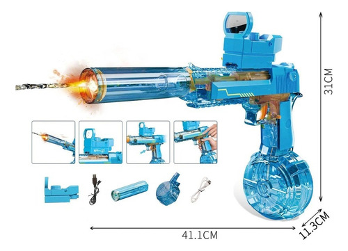 Pistola De Agua Eléctricasplasherx,jugueteparafiestadeverano