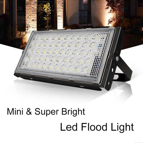 Imagen 7 de 7 de Reflector Led 50 Watts Apto Exterior Ip66 Blanco Frío 50w