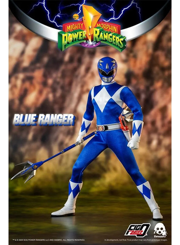 Three Zero Power Rangers - Ranger Azul