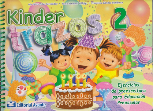 Kinder Trazos 2 Ejercicios De Preescritura Para Educ Avante