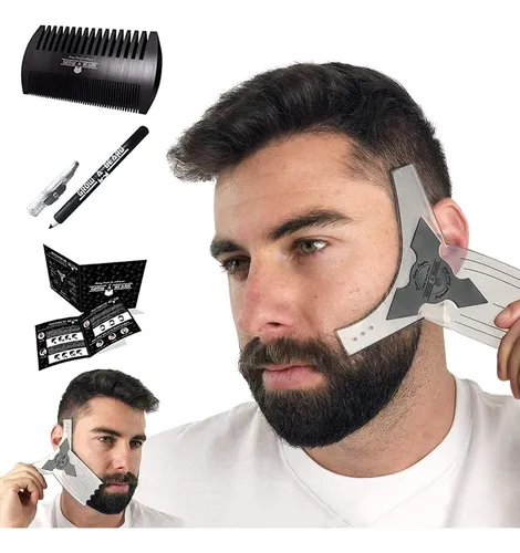 Moldeador De Barba Y Herramienta Para Dar Forma A La Barb...